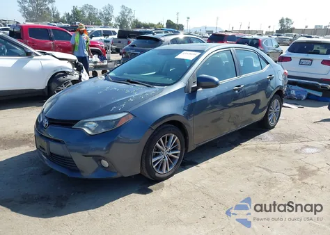 2014 Toyota Corolla Le Plus from USA, damaged, VIN 5YFBURHE6EP011485